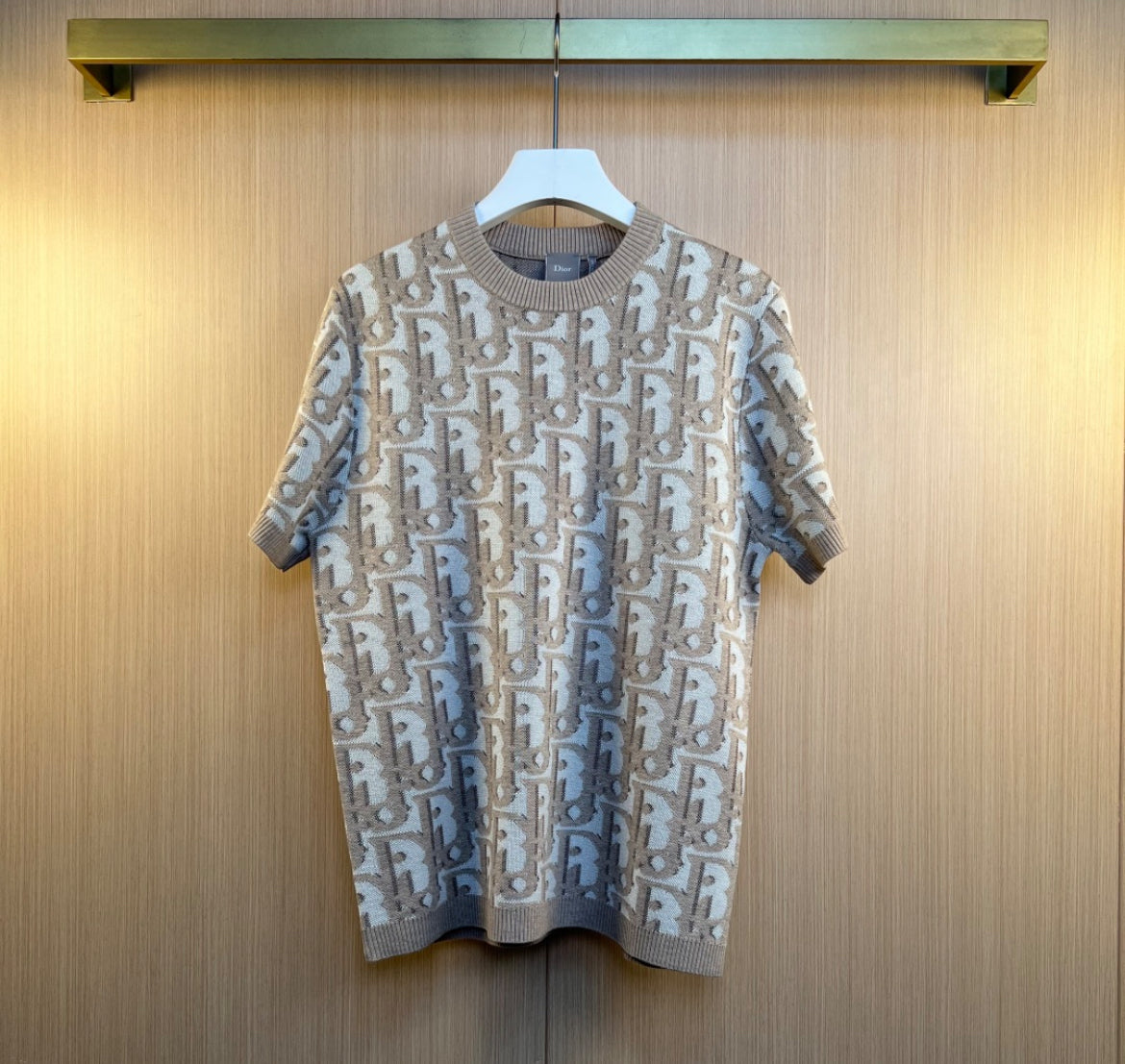 Stickad dior tshirt