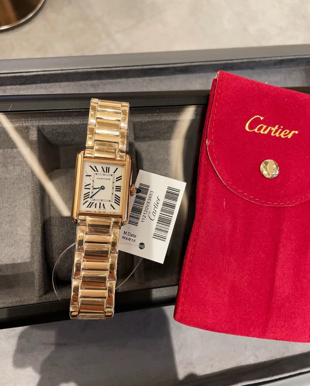 Cartier klocka