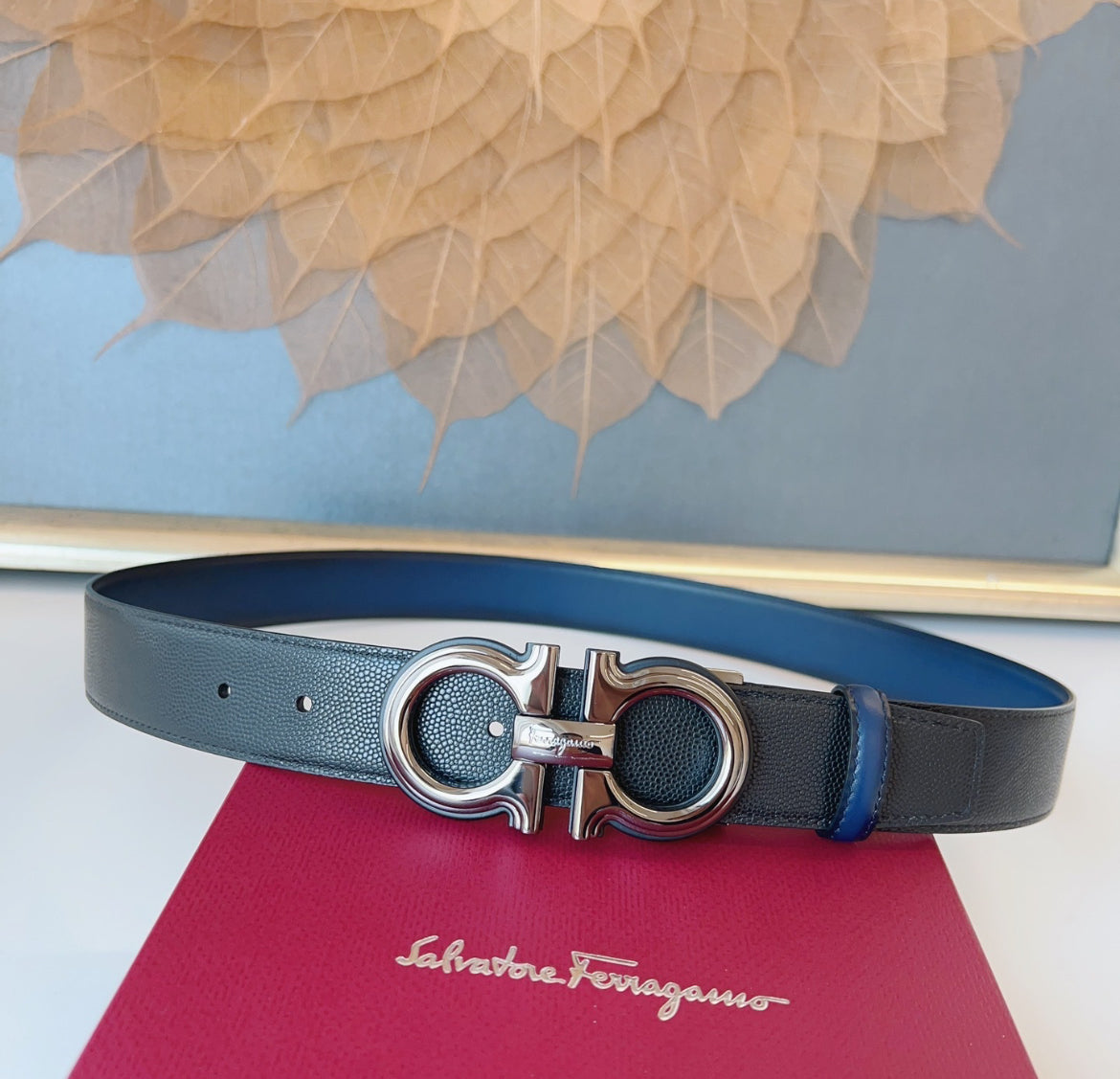 Ferragamo bälte