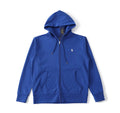 Polo Ralph lauren zip up hoodie blå med vitt logga