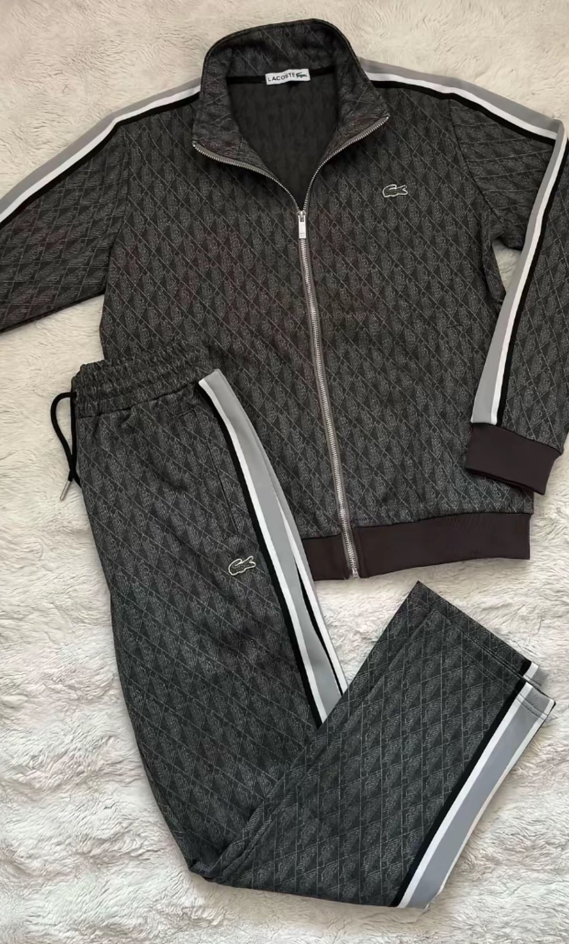 Lacoste set grå