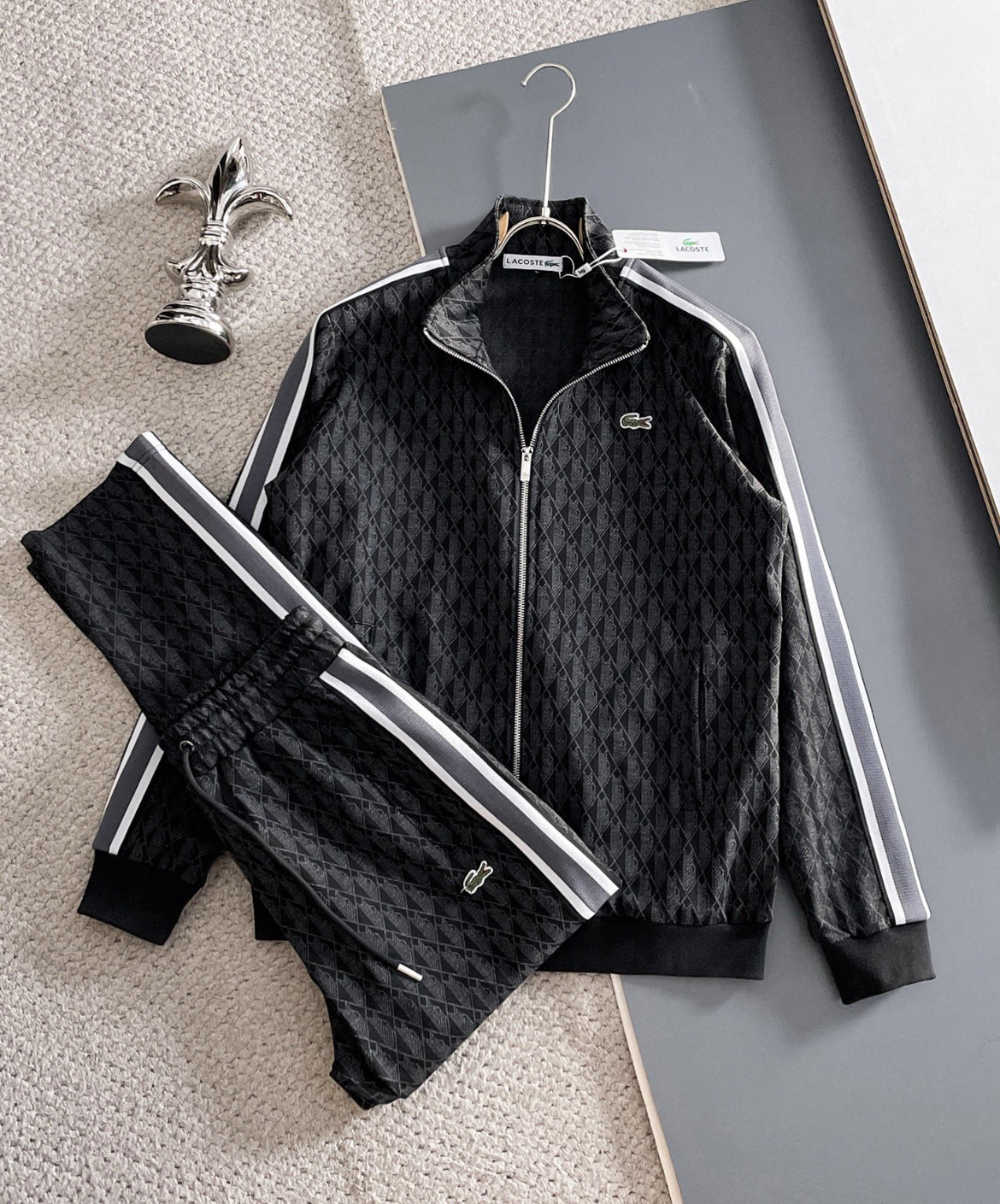 Lacoste set  svart