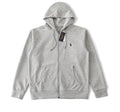 Polo Ralph lauren zip up hoodie grå med svart logga