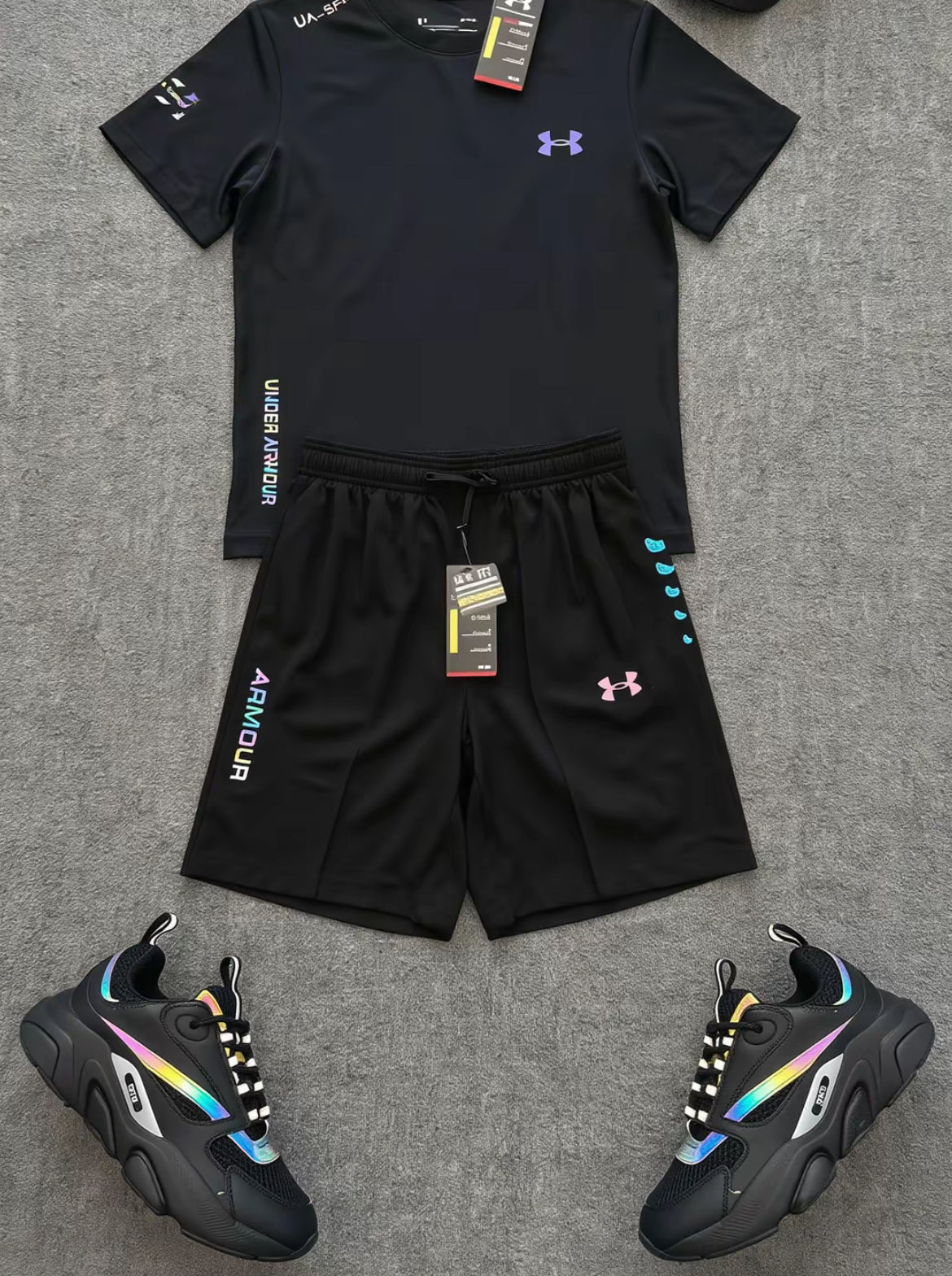 Under armour set och dior b22 skor