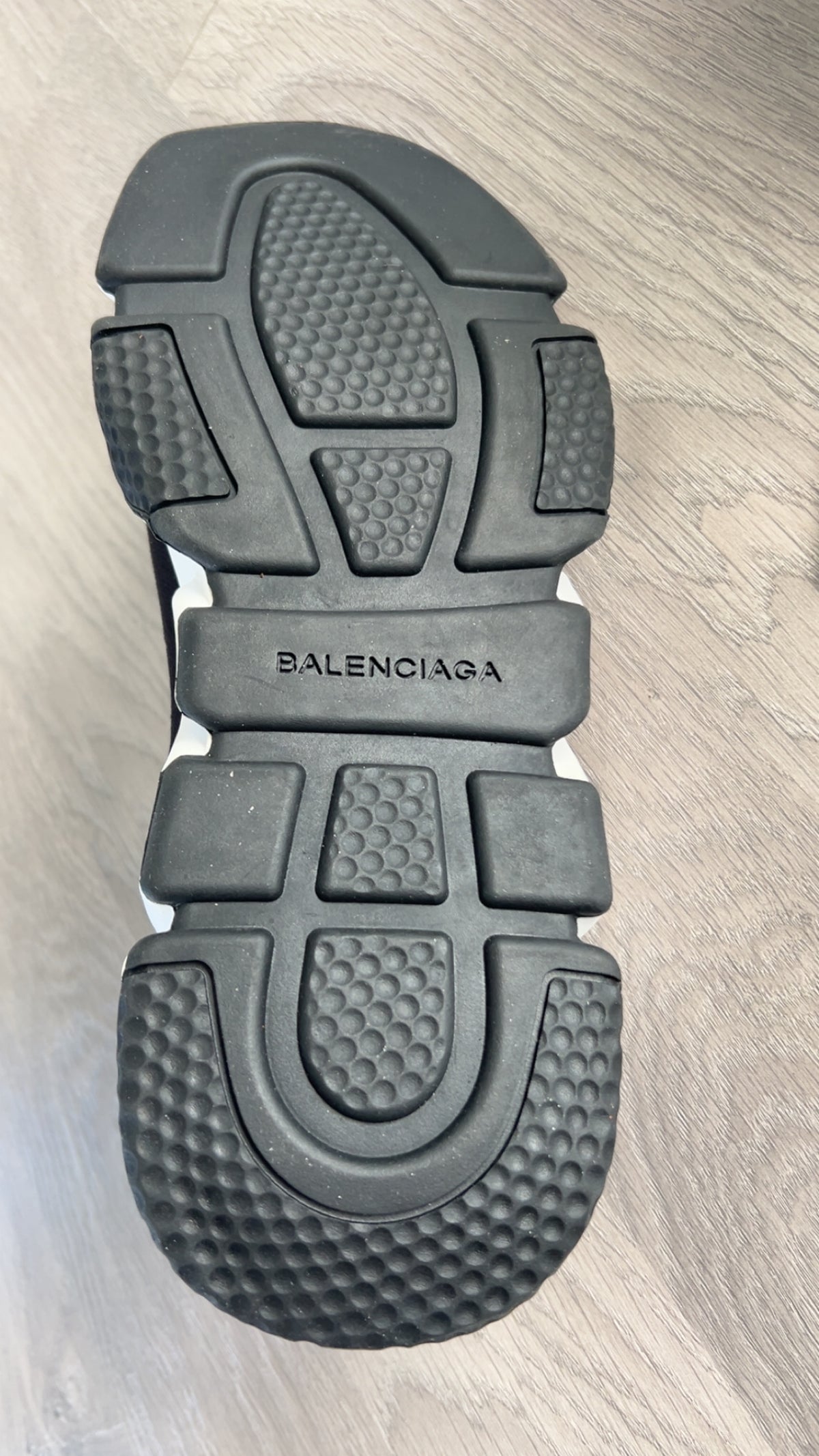 Balenciaga skor svart vita