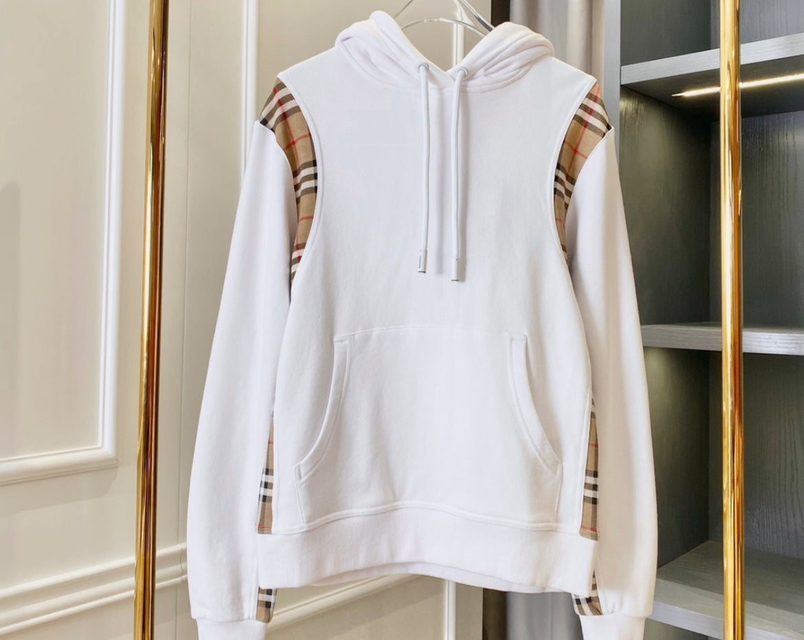 Burberry hoodie vitt
