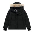 Canada goose jacka svart/ röd logga