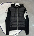 Svart moncler cardigan jacka