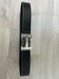 Svart Hermès bälte