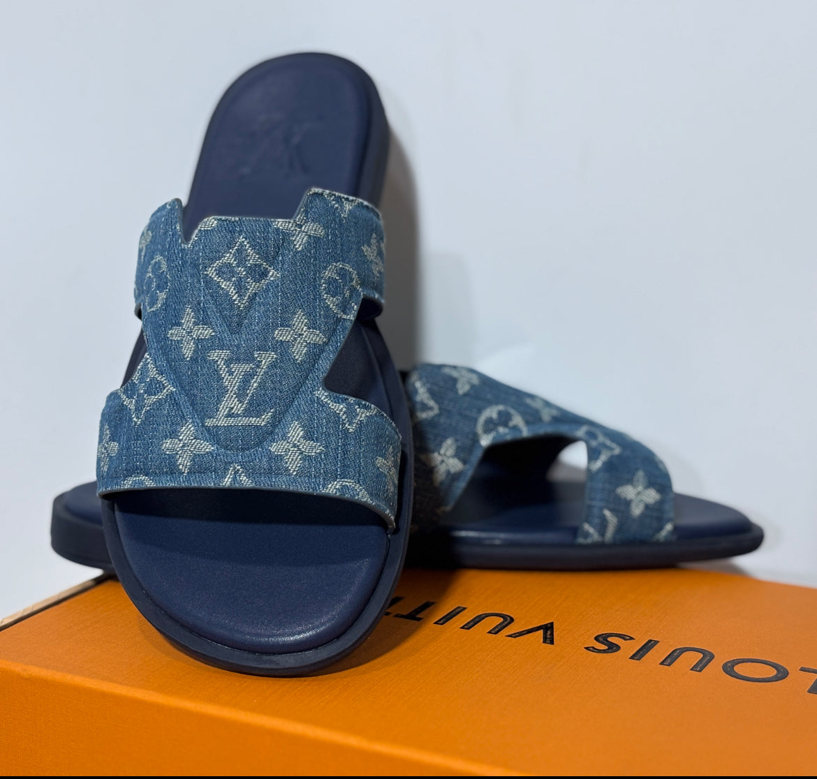 Lv blå sandaler