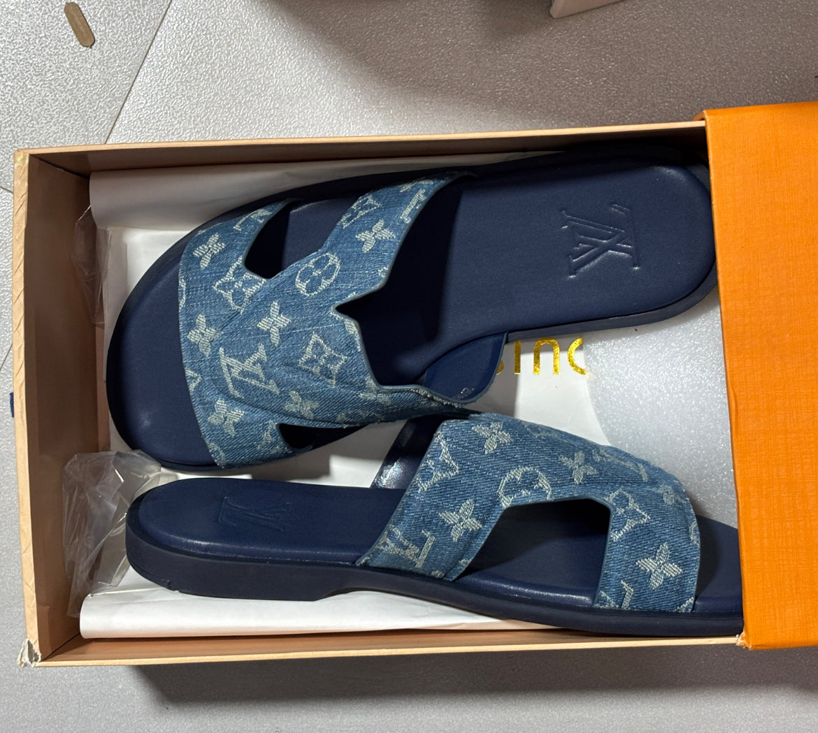 Lv blå sandaler