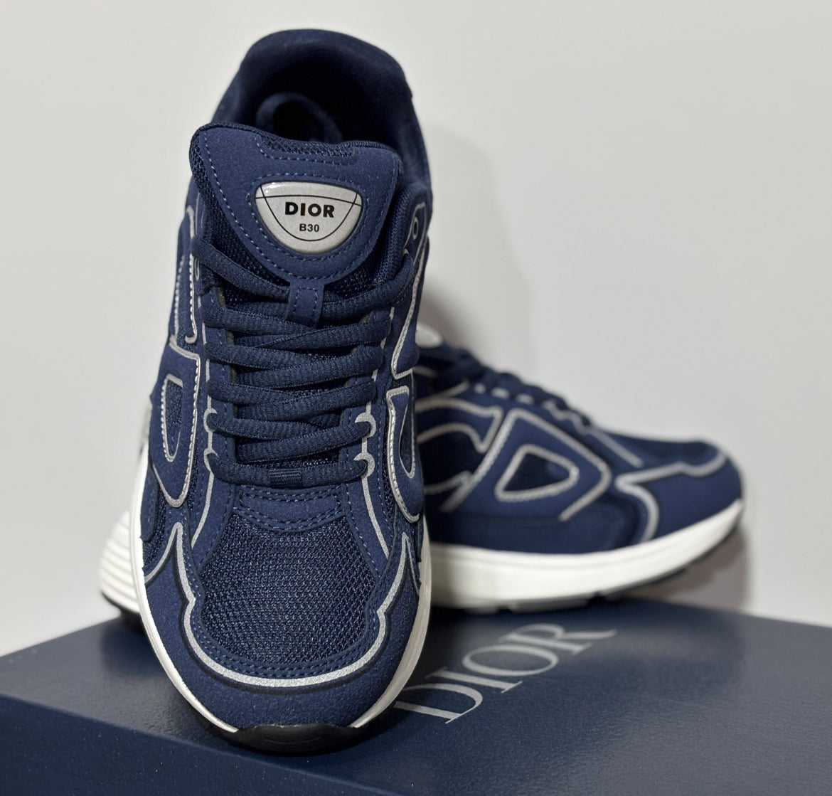 Dior b30 skor blå
